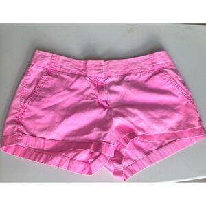 J Crew Chino  "Broken In" Cotton Shorts Size 6‎